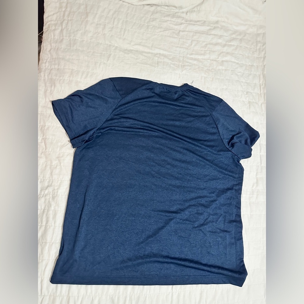 Russell Men's Navy Blue T-Shirt - Picture 4 of 6